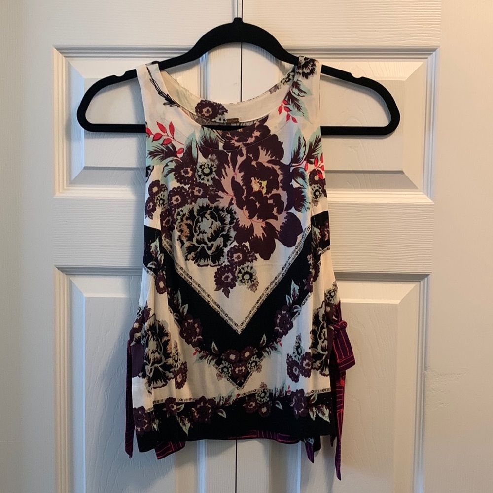 Free People handkerchief style top
